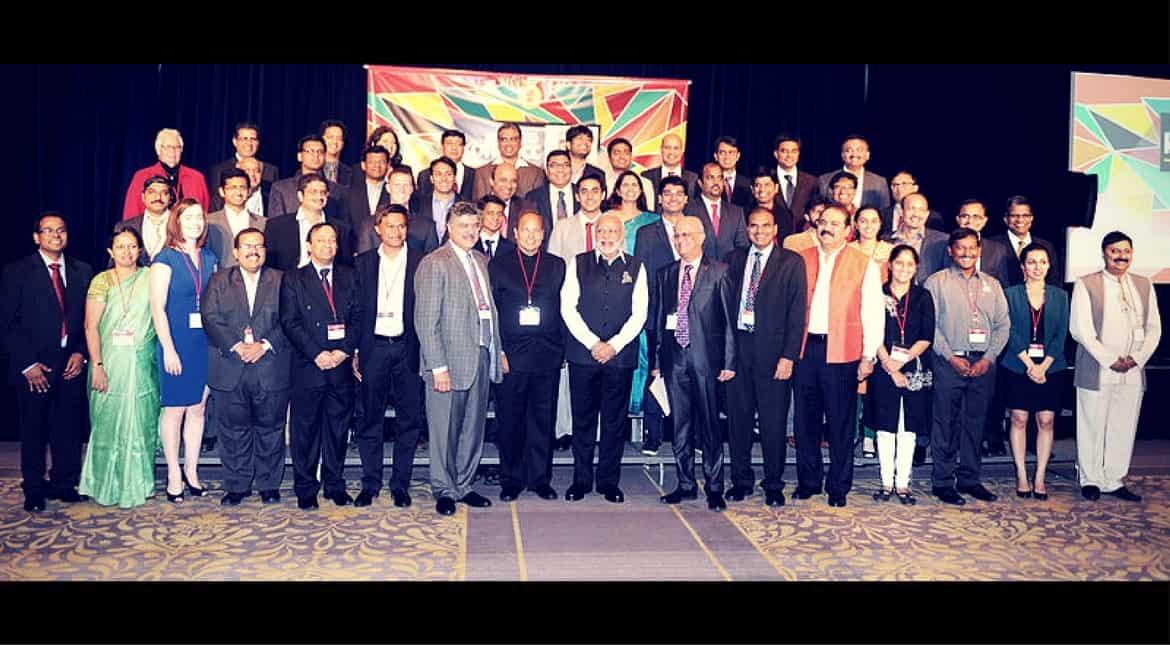 Shri Narendra Modi at the India-US Start-up Konnect