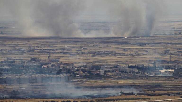 After hitting Syrian military installations, Israel targets Gaza Strip