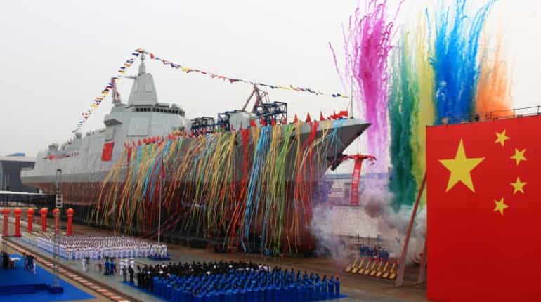China launches 'new generation' naval destroyer