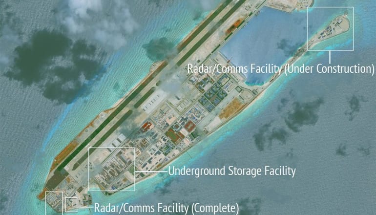China builds new military facilities on South China Sea islands: US think tank