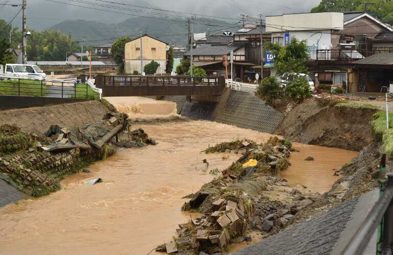Deadly floods sweep parts of southern Japan