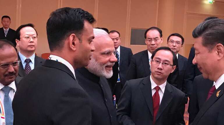 Standoff at home but Modi, Xi trade praises at G-20