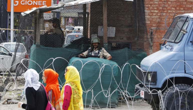 Curfew imposed in Kashmir's Tral on Burhan Wani's first death anniversary Curfew imposed in Kashmir's Tral on Burhan Wani's first death anniversary
