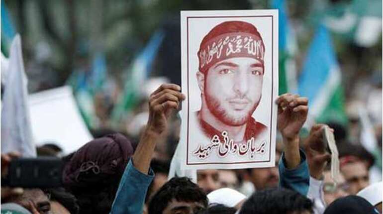 India slams Pakistan for glorifying Burhan Wani, supporting and sponsoring terrorists