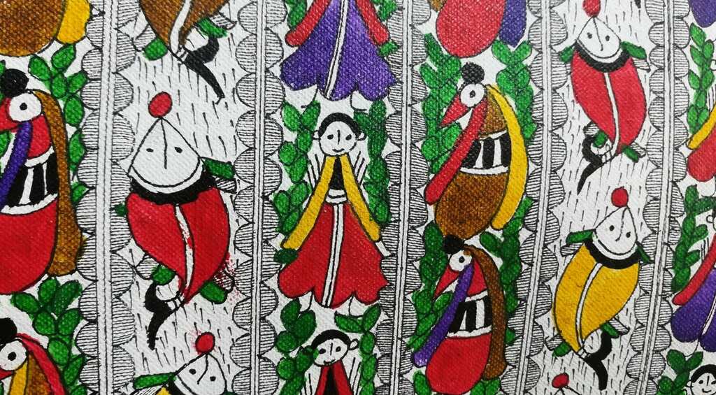 Women's dreams take the form of Madhubani art