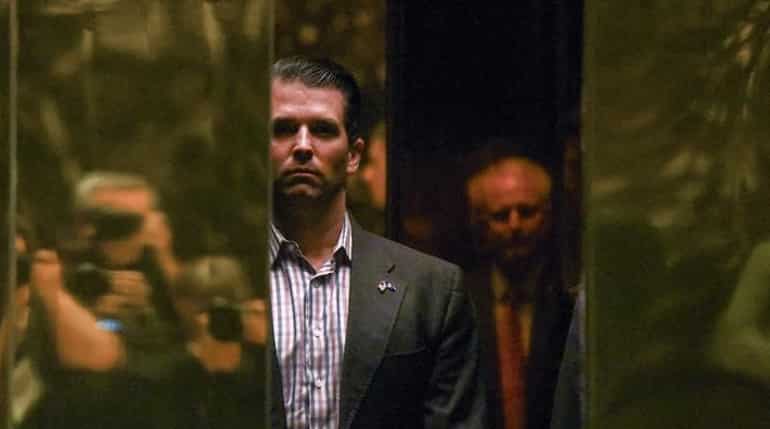 Trump Jr hires lawyer for Russia probes, admits meeting Russian to get dirt on Clinton