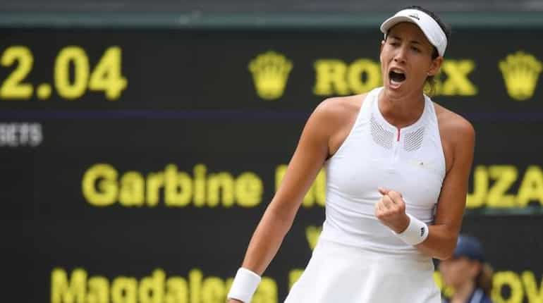 Spain's Muguruza beats Rybarikova to reach Wimbledon final