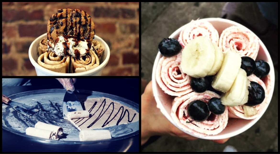 Thailand & Malaysia: Rolled ice cream