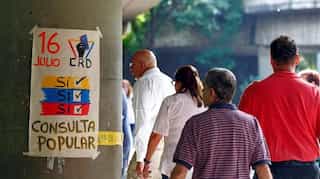 Venezuela: 1 dead, 3 wounded in firing during opposition-held plebiscite