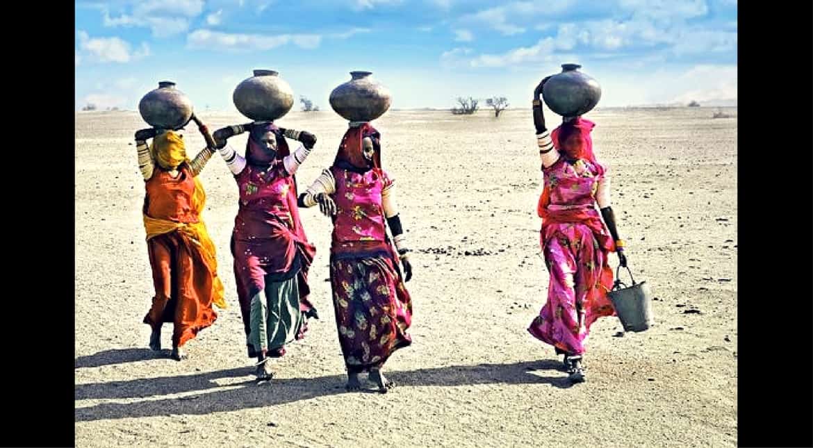 The burden of carrying water for our use rests on women The burden of carrying water for our use rests on women