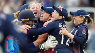 Women's World Cup final: England beat India by nine runs