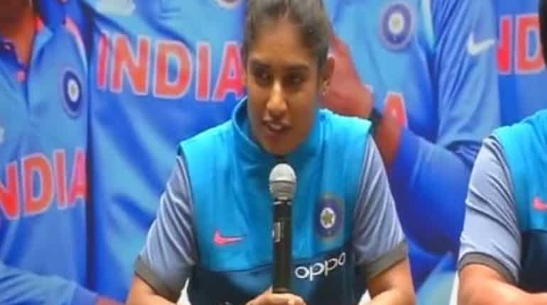 Watch: Returning Indian cricket team repeat demand for women's IPL
