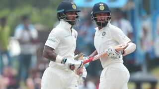 1st Test: Pujara, Dhawan hit centuries to put India on top against Lanka