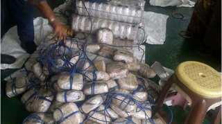 Sri Lankan Navy seize 336 kg heroin, apprehend 7 Pakistanis 
