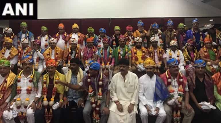 Gujarat Congress MLAs camping in Bengaluru resort back home ahead of Rajya Sabha polls