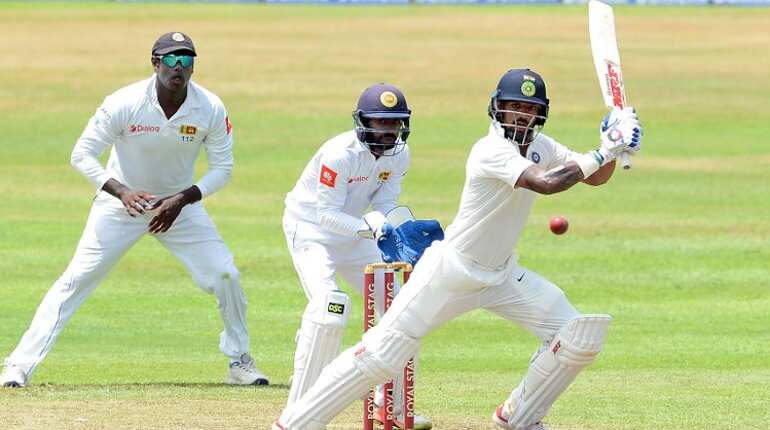 India vs Sri Lanka 3rd Test: Dhawan, Rahul keep Lanka at bay India vs Sri Lanka 3rd Test: Dhawan, Rahul keep Lanka at bay