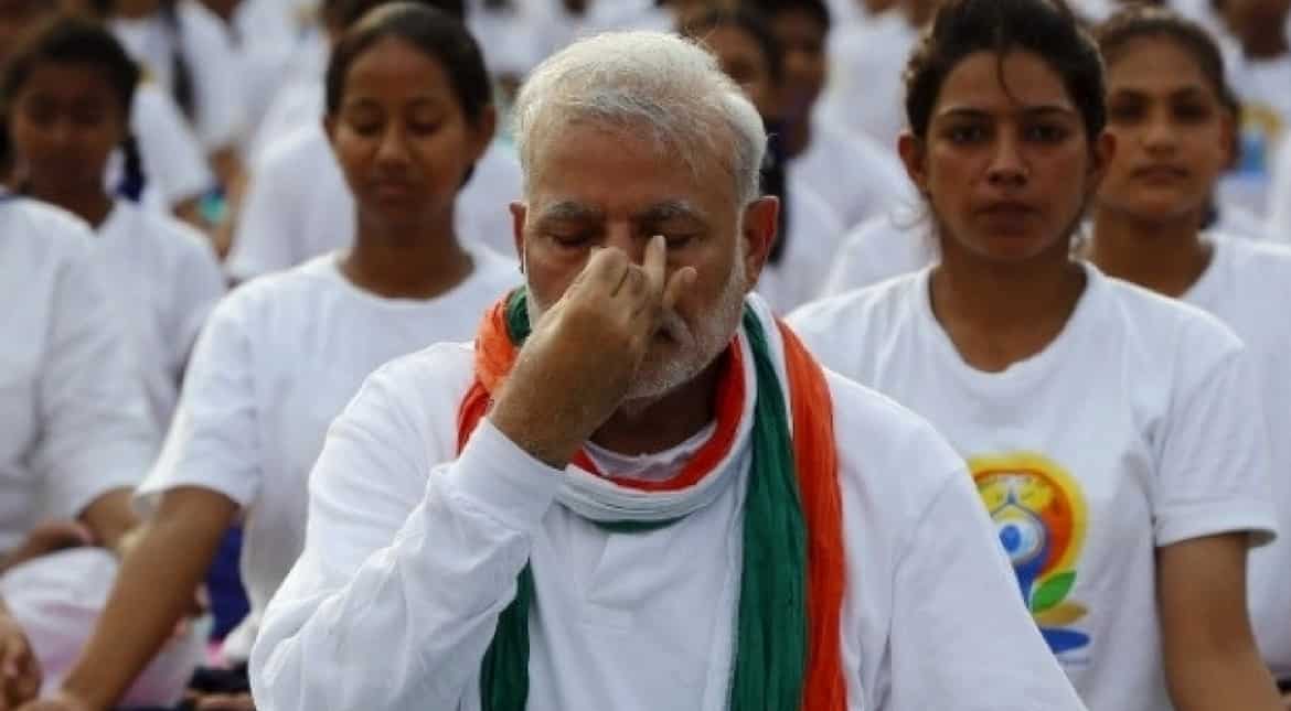 Yoga ensures wellness, peace of mind: PM Modi Yoga ensures wellness, peace of mind: PM Modi