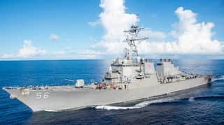10 sailors missing after US destroyer collides with merchant vessel near Singapore