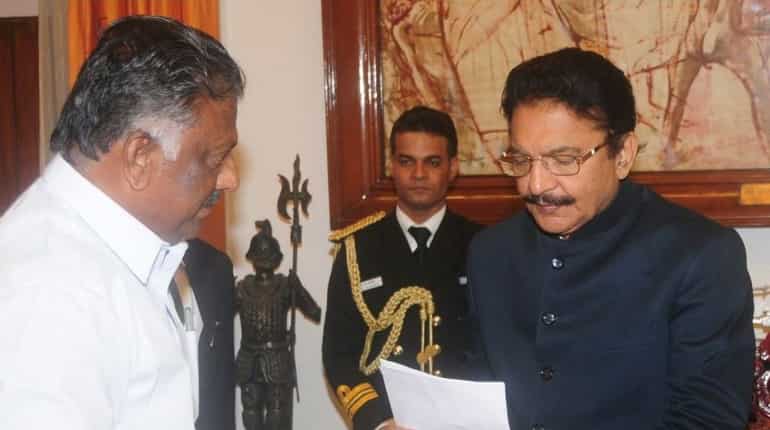 AIADMK rival factions unite, Panneerselvam takes oath as deputy chief minister