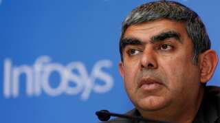 Sensex ends lower, Infosys dips over five per cent