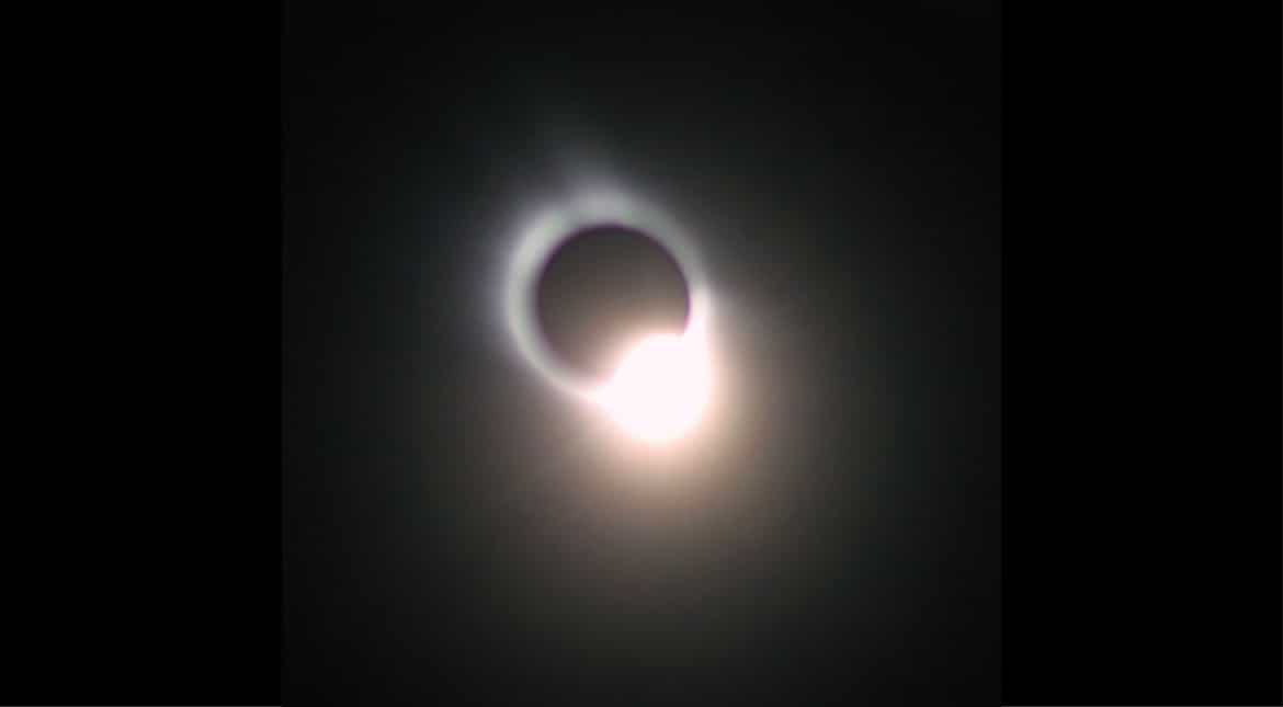 Partial solar eclipse on October 23, 2014