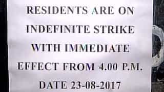 Safdarjung Hospital doctors on indefinite strike