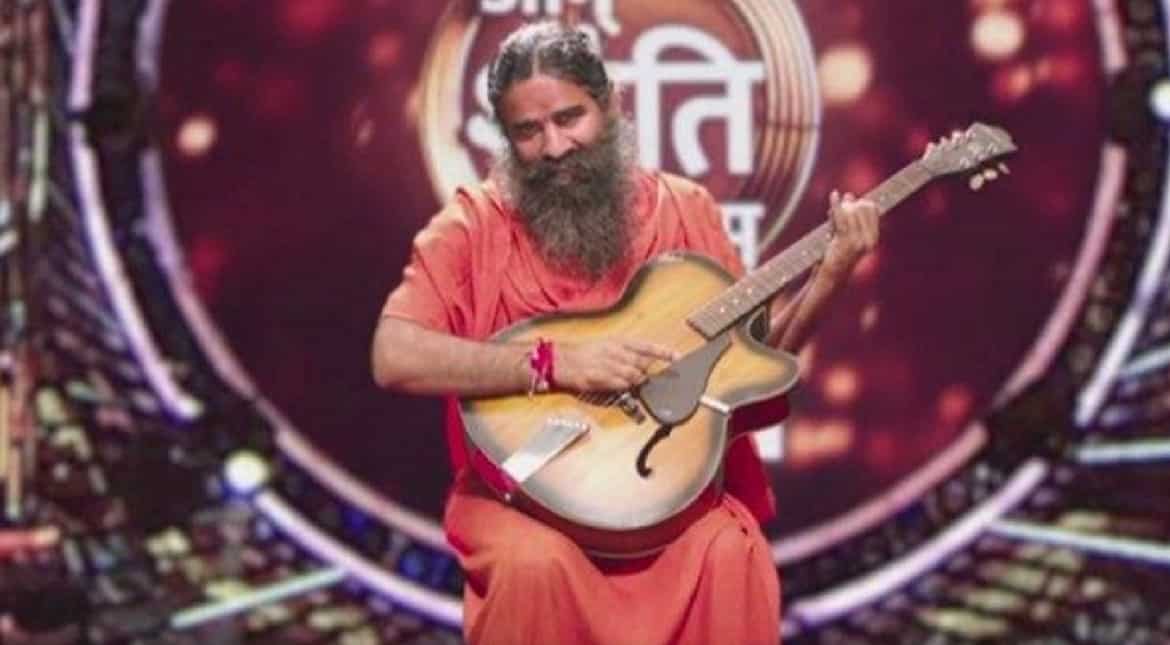Baba Ramdev has a new bhajan reality show and it's called Om Shanti Om