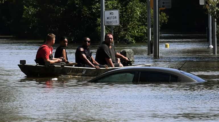 Storm Harvey moves inland in Texas, rescue operations underway