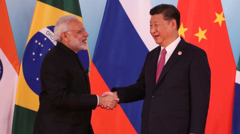 India-China friendship at BRICS