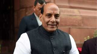 Union home minister Rajnath Singh arrives in Srinagar on 4-day J&K visit, meets CM Mehbooba Mufti