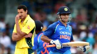 MS Dhoni completes milestone of 100th international half-century
