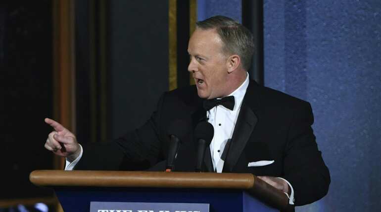 69th Emmy Awards: Sean Spicer makes surprise appearance, wins big laughs