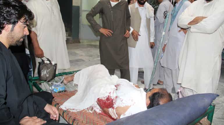 Four killed, 14 injured in market explosion in Afghanistan Four killed, 14 injured in market explosion in Afghanistan