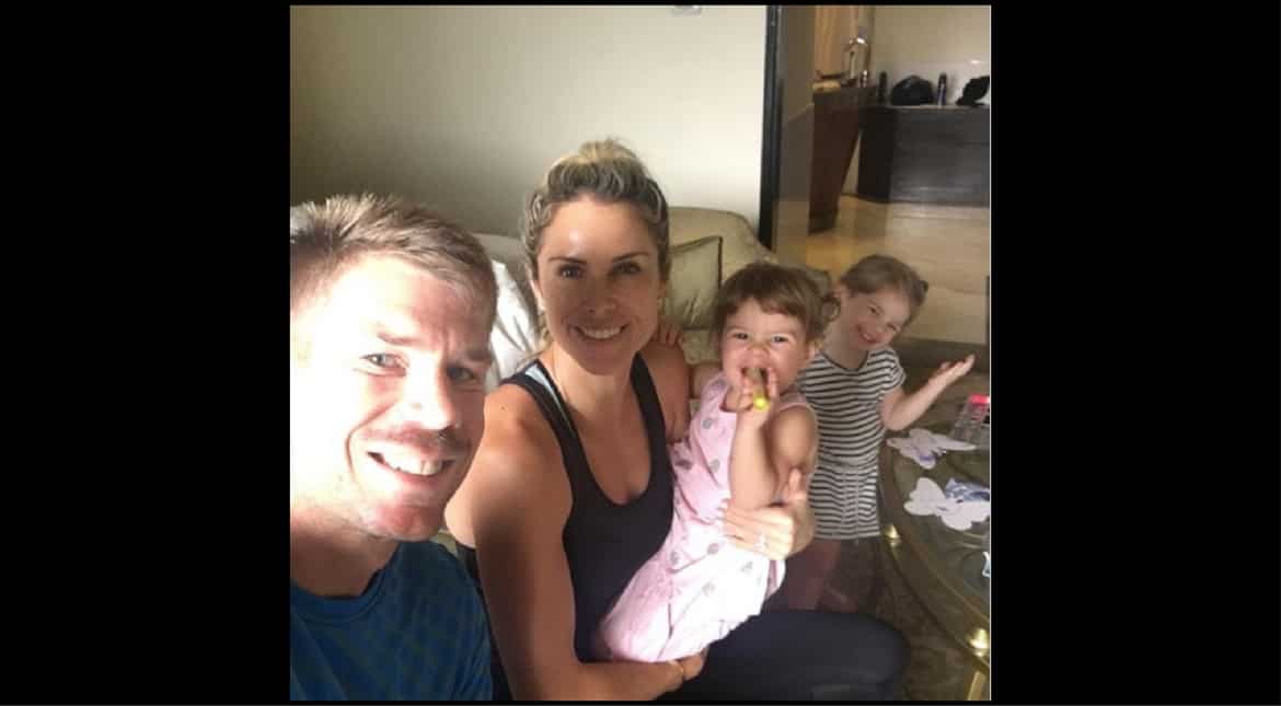 David Warner's wife writes emotional message for husband after he ends IPL 2019 campaign