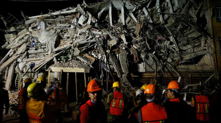 Mexico earthquake: 230 dead, rescuers search frantically for survivors