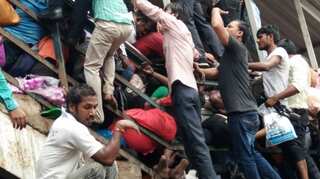 Saw woman fall off, lie dead on the ground: Witnesses tell of Mumbai stampede horror