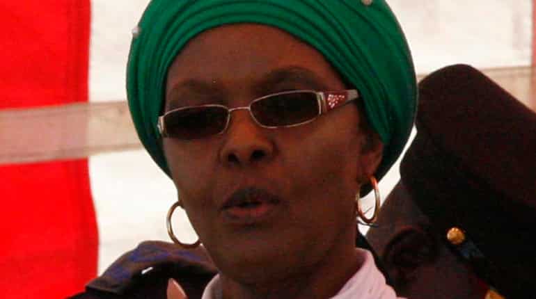 Zimbabwe arrests journalist over 'used' Grace Mugabe underwear