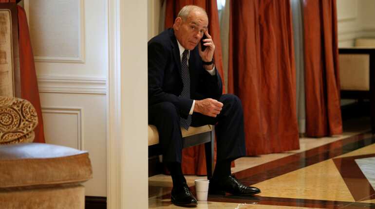 White House chief of staff's personal cellphone compromised - Politico