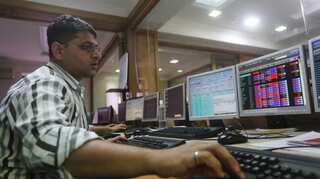 Sensex falls, but posts biggest monthly gain since March 2016