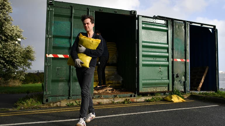 Ireland braces for Hurricane Ophelia