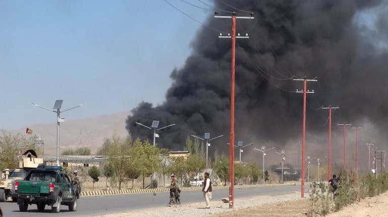 Twin suicide attacks in Afghanistan, at least 50 killed