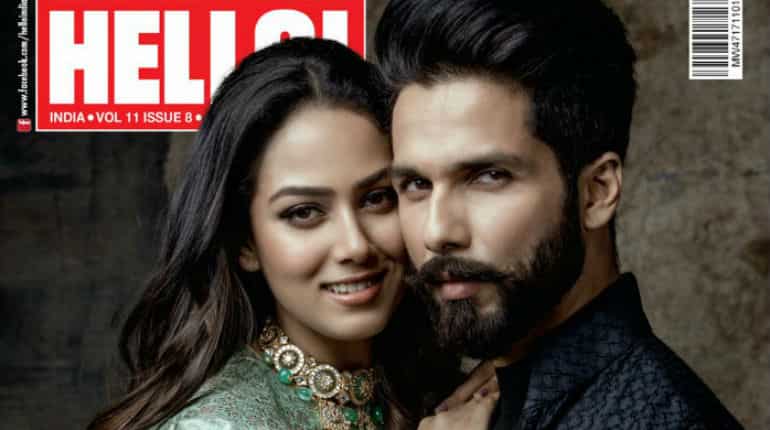Shahid Kapoor and wife Mira look royal in first magazine cover together