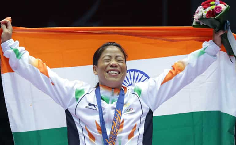 Mary Kom enters Commonwealth Games semifinal Mary Kom enters Commonwealth Games semifinal