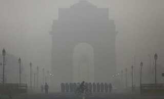 Delhi smog: PM2.5 pollutants well over double what is considered hazardous