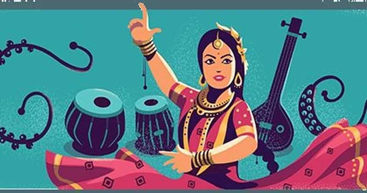 Google celebrates legendary Kathak dancer Sitara Devi's 97th birth anniversary with a Doodle Google celebrates legendary Kathak dancer Sitara Devi's 97th birth anniversary with a Doodle