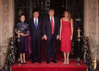 President Xi fetes Trump on first day of Beijing trip
