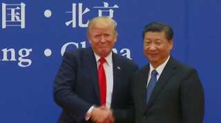 Trump says trade surplus unfair, but 'I don't blame China'