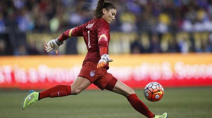 US soccer star Hope Solo says ex-FIFA president 'grabbed' her