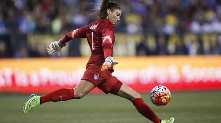 US soccer star Hope Solo says ex-FIFA president 'grabbed' her