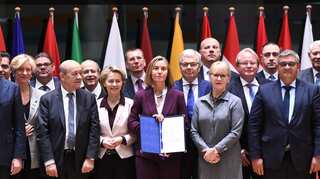 EU signs defence pact in decades-long quest